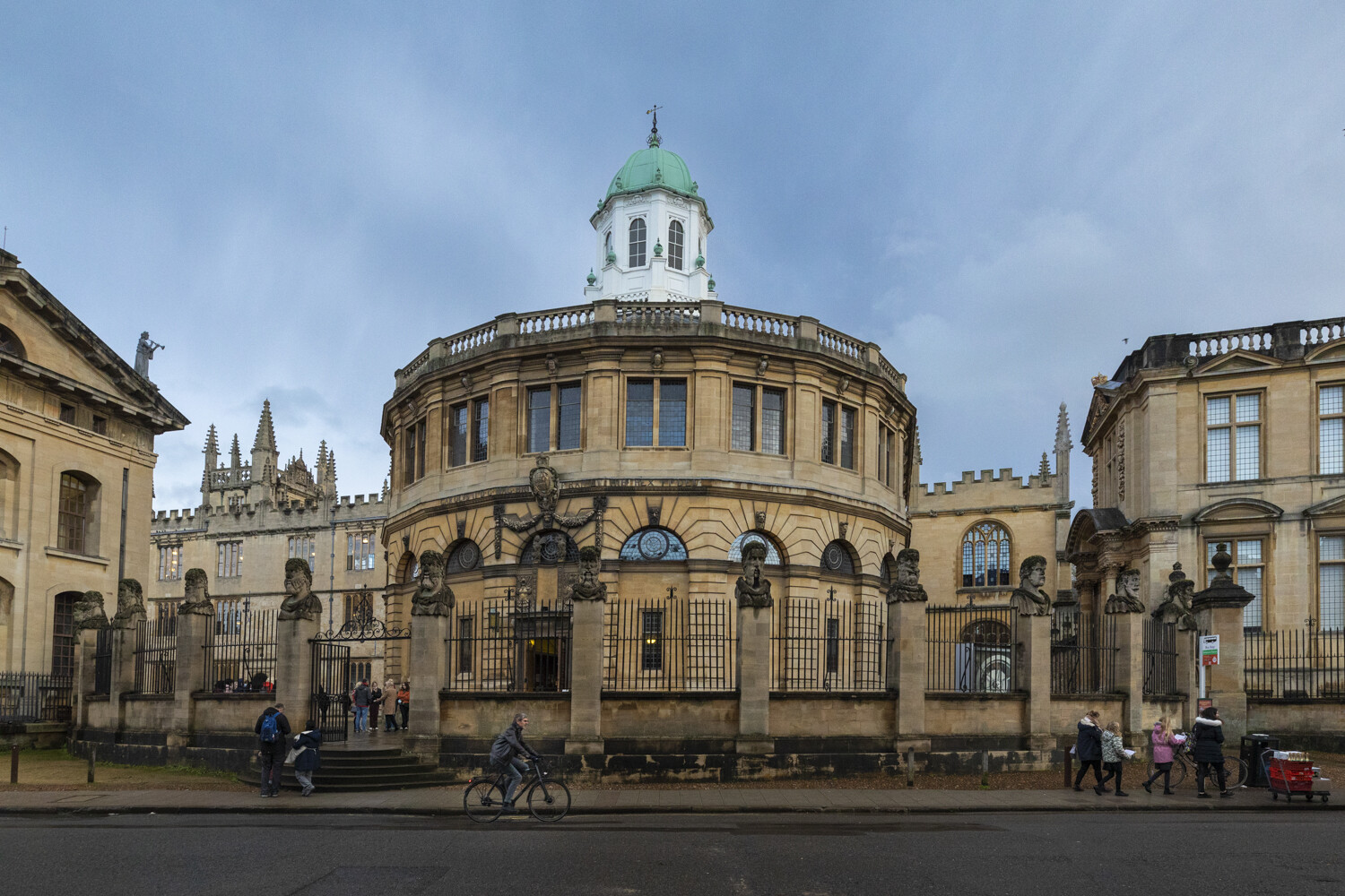 street scene on an overcast day travel photography